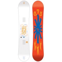 2024-2025-Gnu-Head-Space-Snowboard-Red-Base